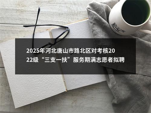 2025年河北唐山市路北区对考核2022级“三支一扶”服务期满志愿者拟聘用人员公示 图片