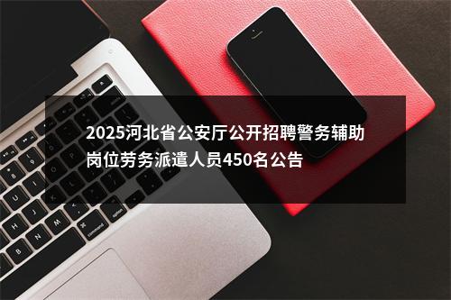 2025河北省公安厅公开招聘警务辅助岗位劳务派遣人员450名公告 图片
